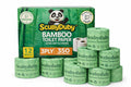 ScubyDuby  Bamboo Toilet Paper | 3-Ply, 350 Sheets | Soft & Strong | Plastic-Free & Septic Safe